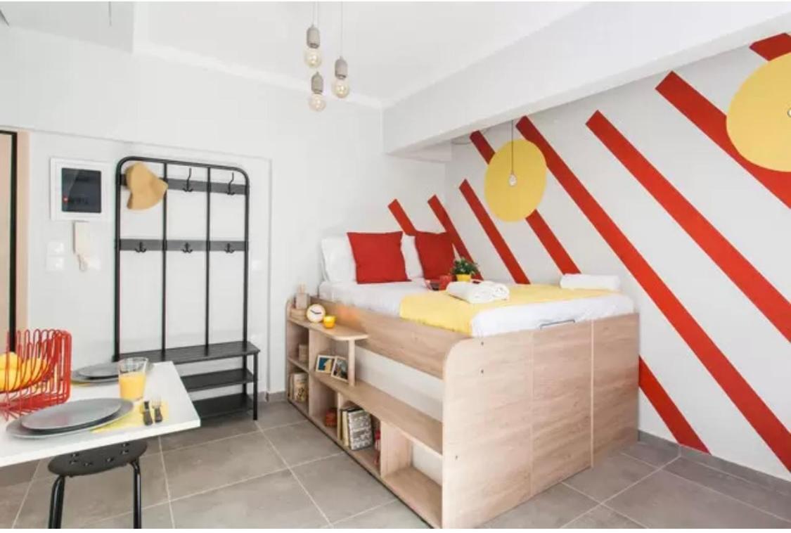 Colorful Apartment In Athènes Extérieur photo